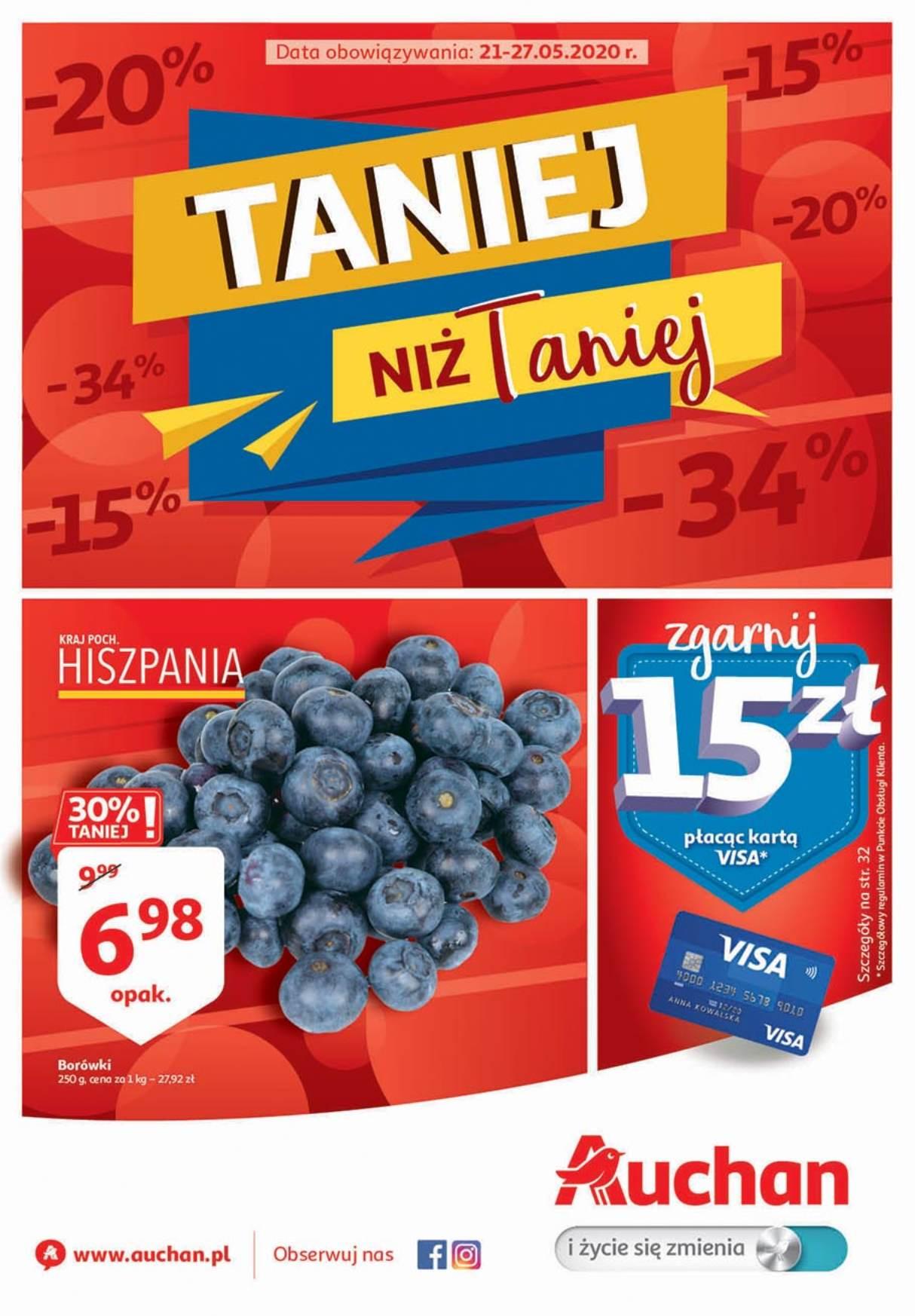 Gazetka promocyjna Auchan str. 1